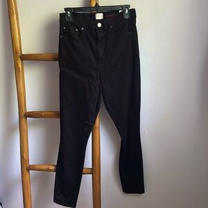 Alice + Olivia Jeans GoodHigh Rise Skinny Black size 32